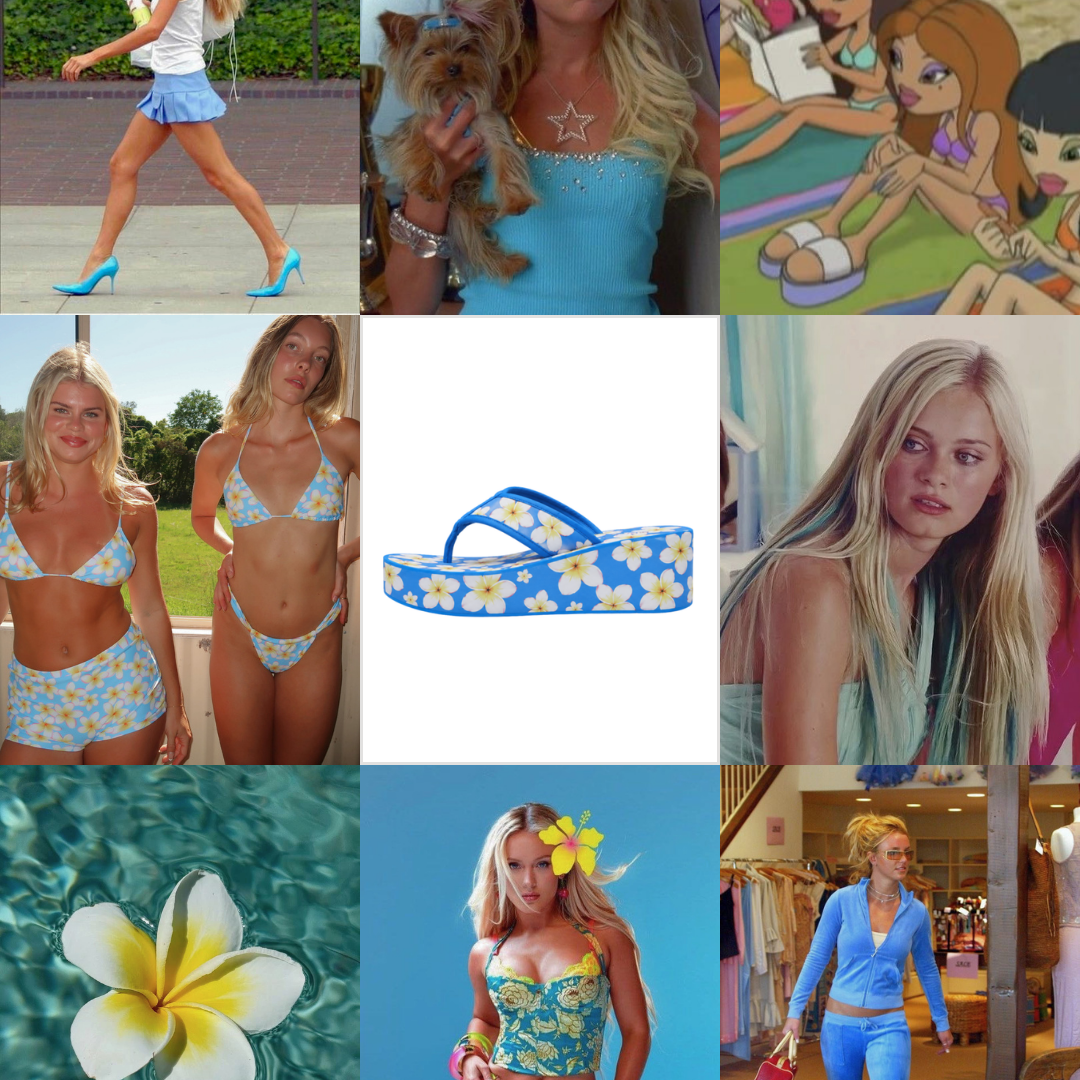 Blue Frangipani Platform