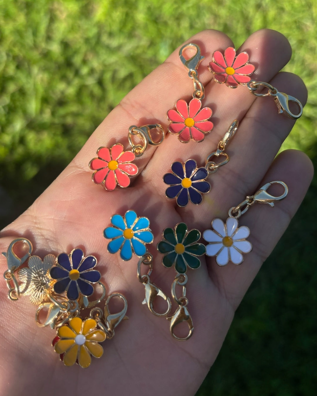 Daisy Keyring