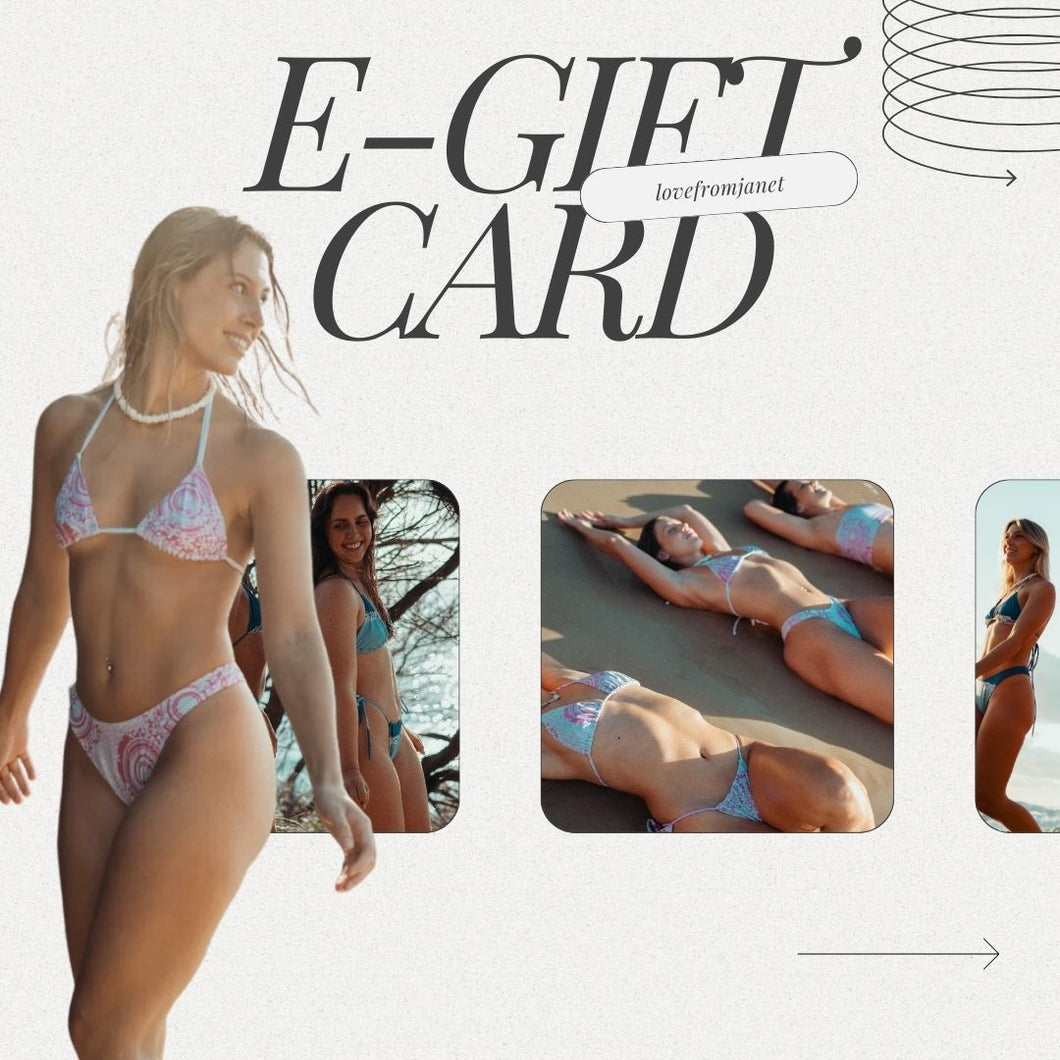 Lovefromjanet E-Gift Card