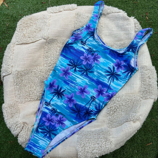 Blue Tropics One Piece