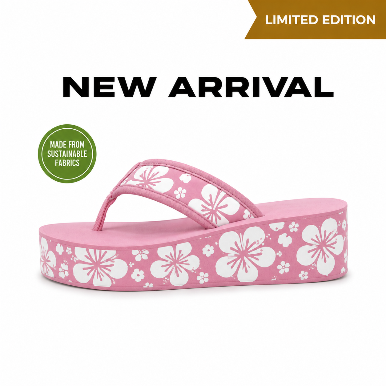 Pink Hibiscus Platform