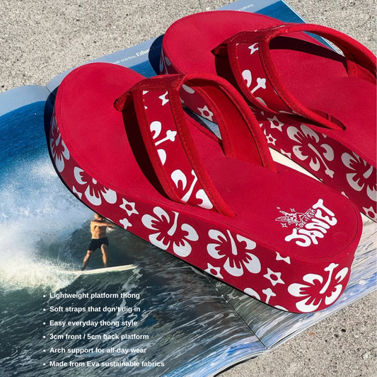 Red Hibiscus Platform