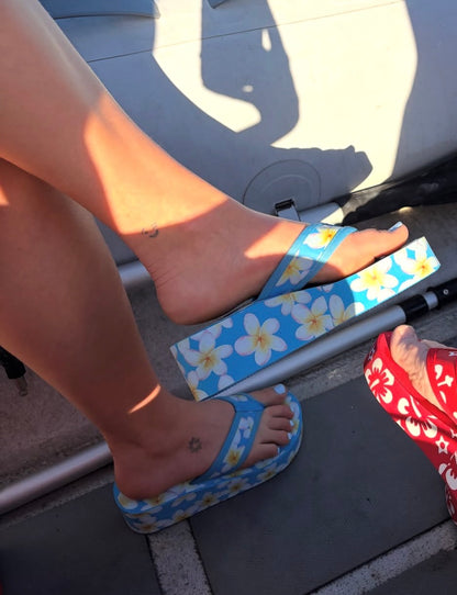 Blue Frangipani Platform