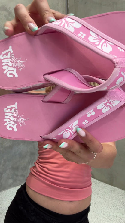 Pink Hibiscus Platform